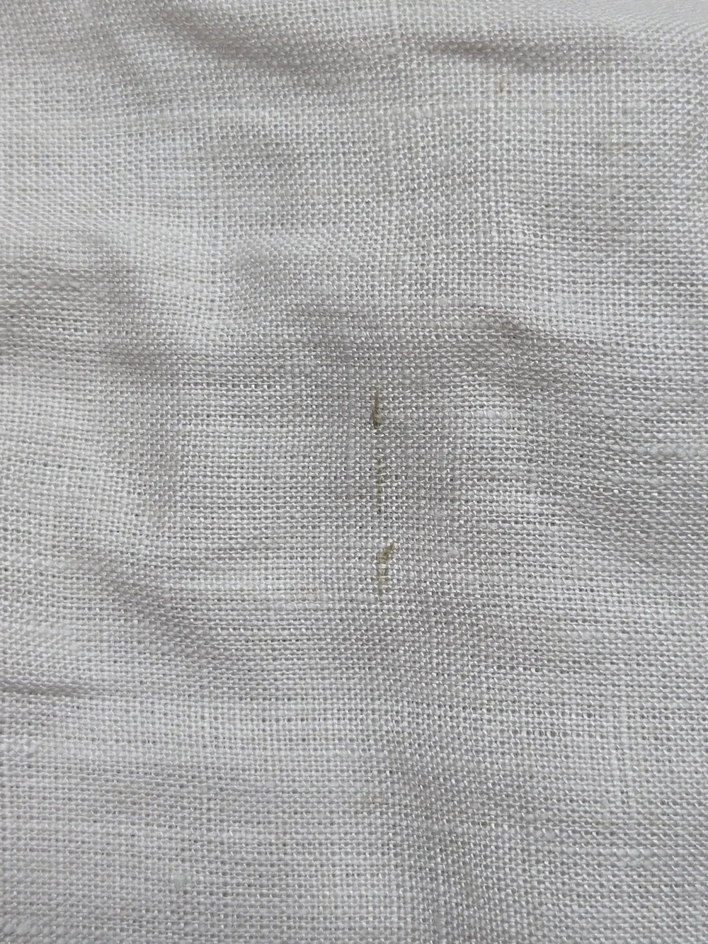 QUINCE Set Of 2 48x108 European Linen True Blackout Curtains Cloud 9271
